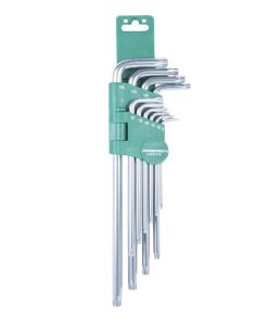 JUEGO de LLAVES TORX TAMPER PROOF 10 piezas H08S11