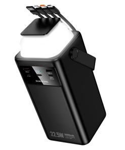 Alternative view of Powerbank Carga Rapida Borofone Bj65b High 4 Cables 80000 Mah Negro