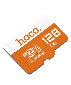 Micro SD Tf Flash Hoco 128 Gb Naranjo