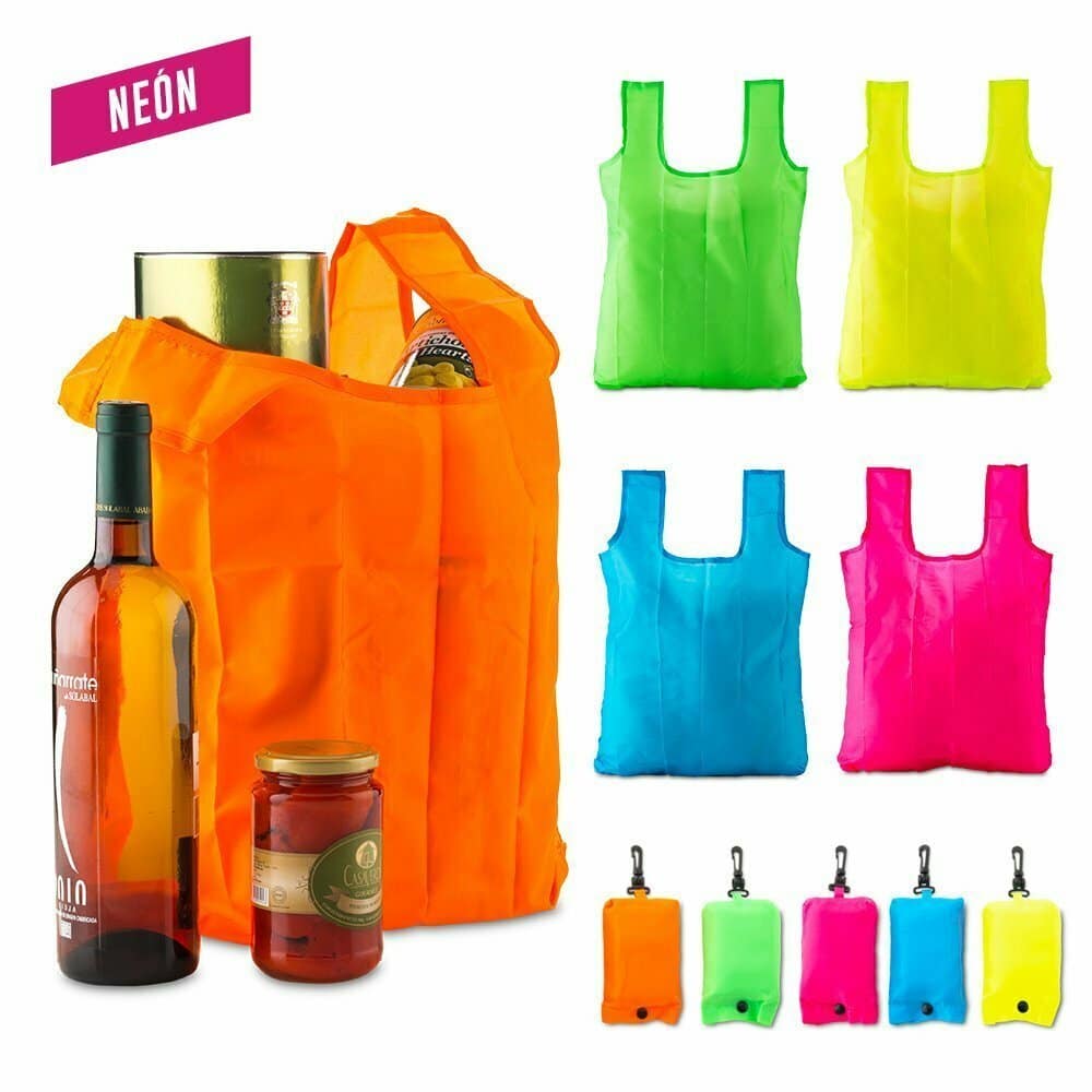 BOLSA PLEGABLE NEON EMMA - Imagen 2