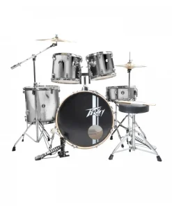 Batería ACústica 5 Piezas Plateada Peavey 03022050