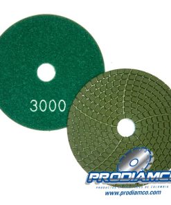 Alternative view of Pad Resinado Mega de 4″ para Granito y Mármol. Grano 3.000