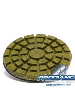 Alternative view of Pad Resinado de 4″ para Granito y Marmol. Grano 800