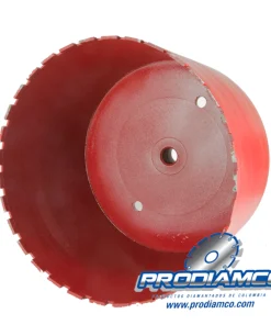 Broca Diamantada Mega Saca Nucleos de 10″ Perforacion de Concreto