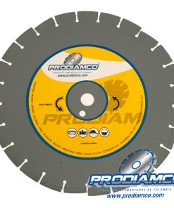 Alternative view of Disco Diamantado Premium 12” X 10mm Espesor Asfalto