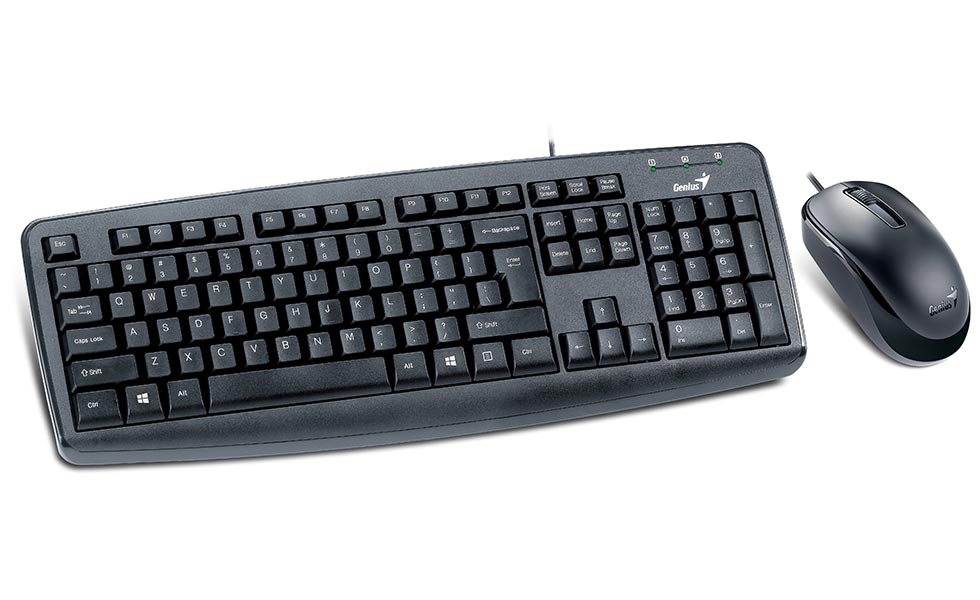 Combo Teclado + Mouse Kit Km130 Genius Negro - Imagen 3